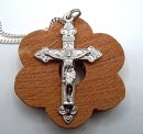 Exklusives 925 Designer Silberkreuz mit Jesus – Handgefertigter Anhänger inkl. 60 cm Silberkette