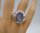 Zeitlos moderner Silber Designer Ring mit Chalcedon RG67