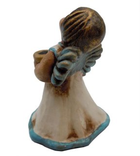 Bozener Engel wei Weihnachtsengel Kerzenhalter Thun 10 cm