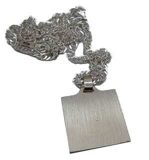 Vintage 925 Silber Sternzeichen Steinbock Anhnger mit 925 Silber Singarpurkette