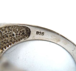 Tolles 925 Silber Schmuckstck - Modernist Ring mit Aquamarinen RG63