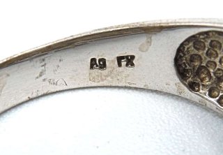 Tolles 925 Silber Schmuckstck - Modernist Ring mit Aquamarinen RG63