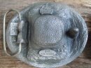 Vintage Buckle Gürtelschnalle America Veteran 80er...