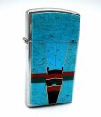 Vintage Buckle Gürtelschnalle America Native von 1981