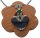 925 Sterling Onyx und Achat Jugendstil Collier mit Markasiten