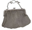 800 Silber Ketten Abendtasche Operntasche