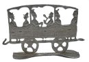 Zug aus Zinn Flachfiguren Selleriebahn Großenhain Wilke um 1900