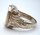 Exklusiver antiker Siegelring aus 835 Silber – handgefertigtes Meisterstück mit Monogramm E.E.
