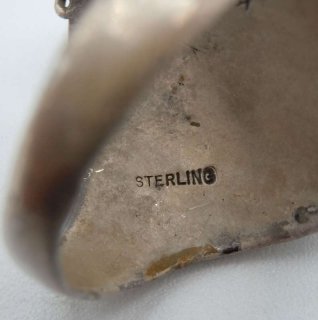 Sterling Silber Ring mit Kingsman Trkis RG67