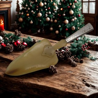 Eleganter Tortenheber aus 835er Silber & Horn – Deutsches Handwerk um 1930