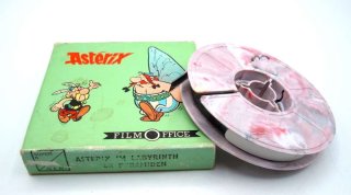 Super 8mm Film Asterix im Labyrinth der Pyramiden 1972