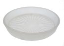 Art Déco Butterdose aus EPNS Silber & Glas – 1930er