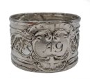 800 Silber Jugendstil Serviettenring Christoph Widmann...