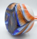 Carlo Moretti Murano Vase mehrfarbig Opaline Florence