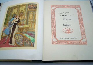 Giacomo Casanova. Memoiren. 2 BÄNDE von 1925 - illustriert