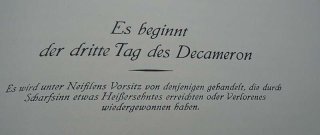 Giovanni Boccaccios Decameron von 1924 in 2 Bnden illustriert