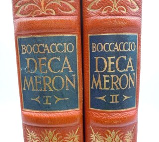 Giovanni Boccaccios Decameron von 1924 in 2 Bnden illustriert