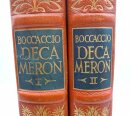 Giovanni Boccaccios Decameron von 1924 in 2 Bänden illustriert