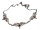 Gothic Romance Collier aus 925er Silber & Granat – Revival