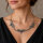 Gothic Romance Collier aus 925er Silber & Granat – Revival
