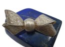 Exklusive Jugendstil Silber Schleifen Brosche – Handgefertigtes Unikat mit floraler Ornamentik