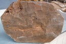 Antike Holzfigur Johannes der Täufer aus Massivholz – 19. Jh