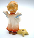Hummel / Goebel Figur - Advent Kerzenhalter Engelchen mit Lok (TMK3)