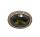 Vintage schwerer Ring mit Peridot - Statementring  vergoldet RG57
