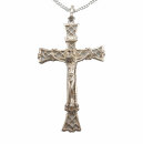 Edles venetianisches 925 Silberkreuz Anhänger Jesus...