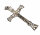 Edles venetianisches 925 Silberkreuz Anhänger Jesus mit Kette