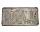 USA North Carolina Car Plate grün 703 von 1974