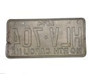 USA North Carolina Car Plate grün 704 von 1974