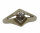 Feiner 585 Gold Ring mit 1 kleinen Diamanten RG 60