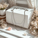 Vintage Silberkette 835 – Dreireihiges Collier der...