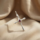 Modern Gothic Kreuz aus 925 Silber – Zeitgenössisch