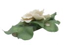 Capodimonte Porzellan Rose - ALBA - 80er Jahre für Franklin Mint