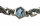 925 Silber Aquamarin ART DECO Armband mit handgefassten Markasiten