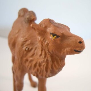 Kamel - Ton Tierfigur handbemaltes Sammlerstück  50er Jahre
