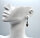 Jugendstil Silber Hänge Ohrringe mit Granat und Markasiten