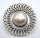 835 Silber Vintage Brosche - Handarbeit