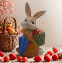 🐰 Goebel Osterhase „Osterlieferant“ 11 cm...