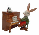Goebel Hasenkapelle - Hase am Klavier (Spieluhr)...