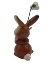 Goebel Hase mit Schneeglöckchen Höhe 11cm - Blumenhase