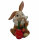 Goebel Hase mit Weidenkätzchen in Vase Höhe 10 cm - Blumenhase