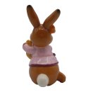 Goebel Hase mit Harfe Höhe 10 cm - Harfenspiel