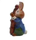 Goebel Hasenkapelle - Hase mit Kontrabass  Höhe 11 cm