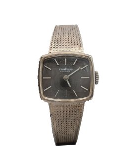 835 Silber Pallas Exquisit Damenarmbanduhr 70er Jahre