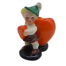 Hummel / Goebel Figur - Tiroler Bub mit Herz und Herzvase 50er