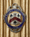 Antikes Freimaurer Charity-Jewel aus Sterlingsilber...