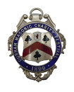 Antikes Freimaurer Charity-Jewel aus Sterlingsilber – 1899